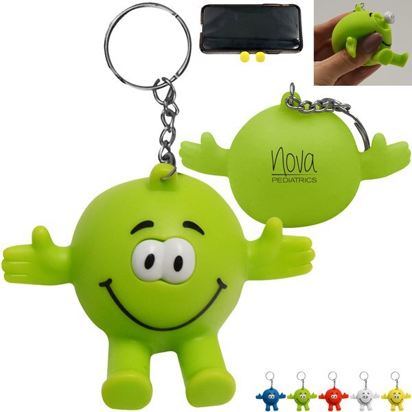 Eye Poppers Stress Reliever Key Ring Phone Stand - CLOSEOUT!