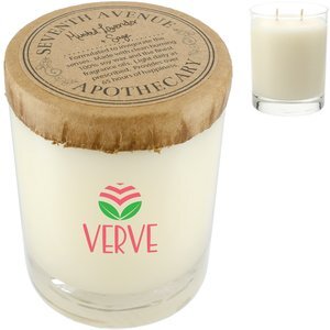 Seventh Avenue Apothecary Minted Lavender & Sage Glass Jar Candle, 11oz. Seventh Avenue Apothecary Minted Lavender & Sage Glass Jar Candle, 11oz.