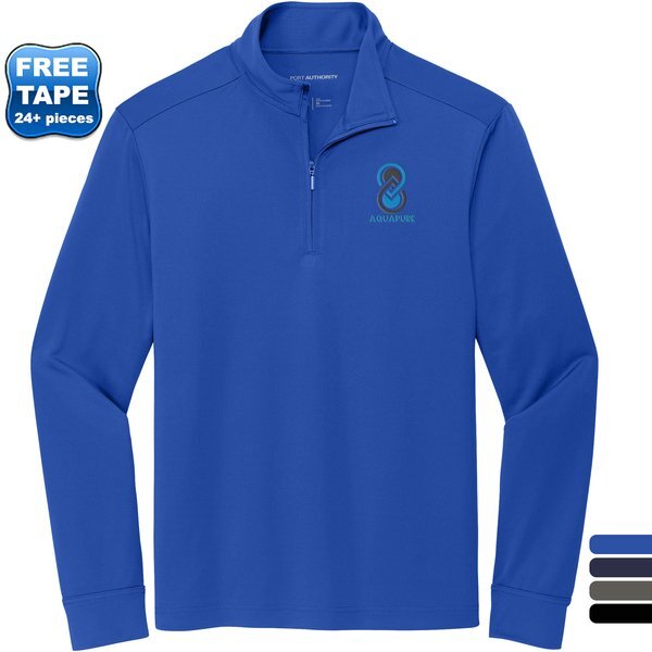 Port Authority® C-FREE™ Recycled Polyester Snag-Proof Men's 1/4 Zip