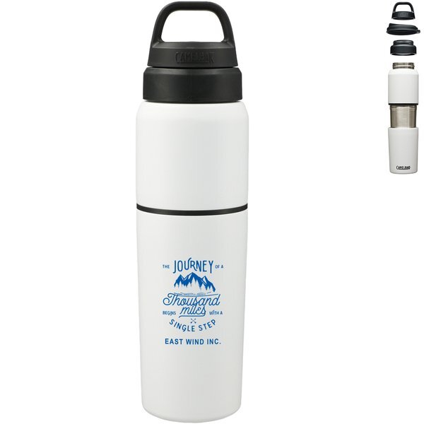 CamelBak® MultiBev Double-Wall Insulated Bottle w/ Detachable Cup, 22oz.