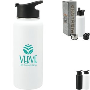 Highland 3-in-1 Copper Stainless Steel Vacuum Insulated Bottle, 32oz. Highland 3-in-1 Copper Stainless Steel Vacuum Insulated Bottle, 32oz.