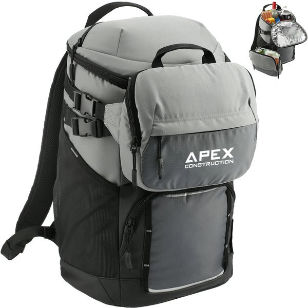 Arctic Zone® Repreve® Recycled Polyester Backpack Cooler w/ Sling