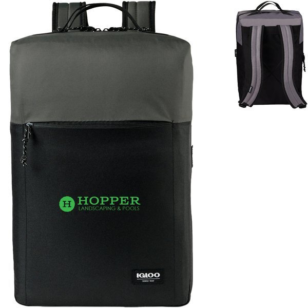 Igloo® Fundamentals REPREVE® 24 Can Lotus Backpack Cooler
