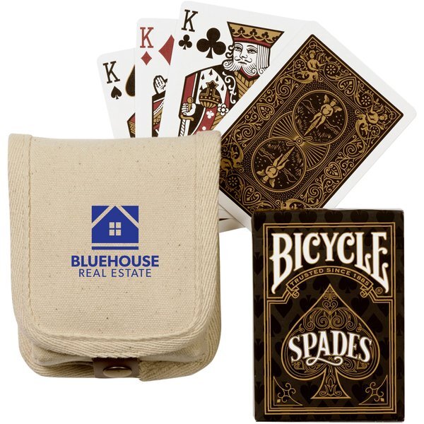 Bicycle® You're The Real Deal Spades Games Gift Set