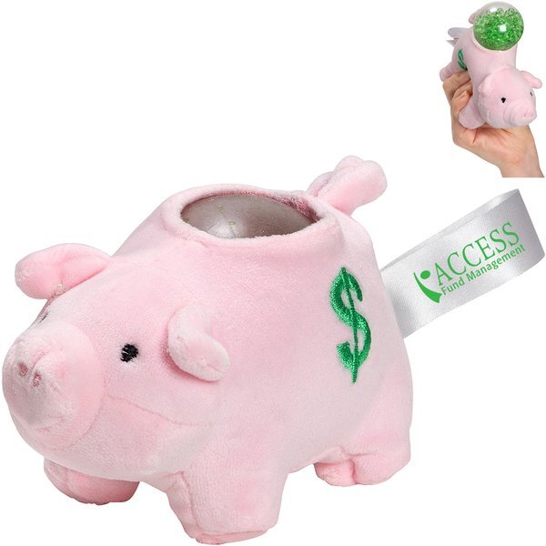 Piggy Bank Plush and Gel Stress Buster™