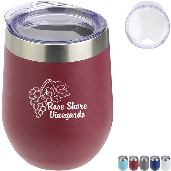 SENSO™ Classic Vacuum Insulated Stainless Steel Wine Tumbler, 10oz.