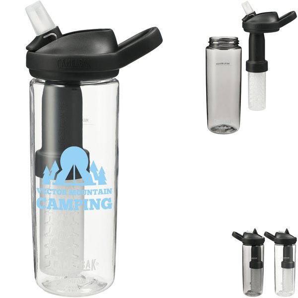 Camelbak® Eddy® Tritan™ Renew Water Bottle w/ LifeStraw® Filter, 20oz.