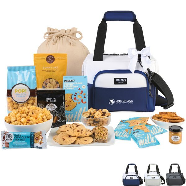 Igloo® Seadrift™ Celebrate Good Times Gourmet Food & Cooler Gift Set