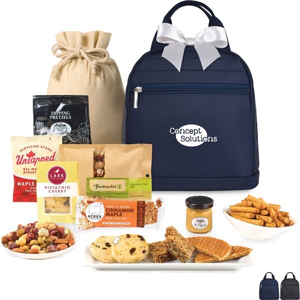 Aviana™ Let's Do Lunch Gourmet Treats & Backpack Cooler Gift Set