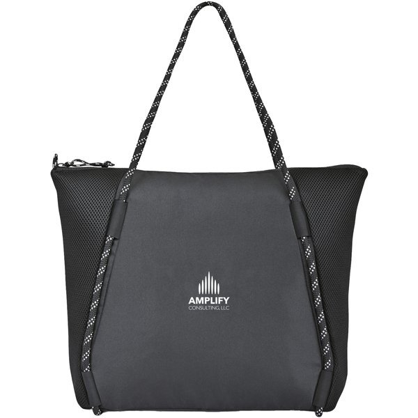 Revive Mesh Polyester Zippered Tote