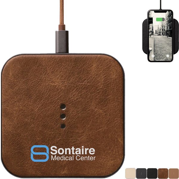 Courant® Classics Catch 1 Italian Leather Wireless Charger