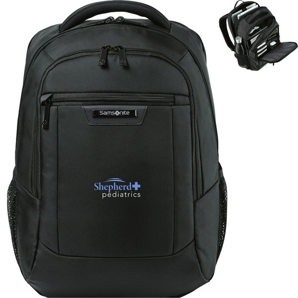 Samsonite® Classic Business Perfect Fit Polyester Computer Backpack