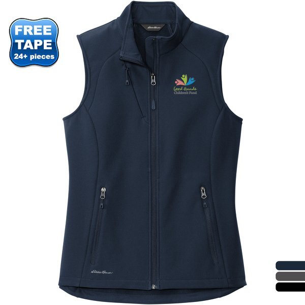 Eddie Bauer® Stretch Poly/Spandex Soft Shell Ladies' Vest