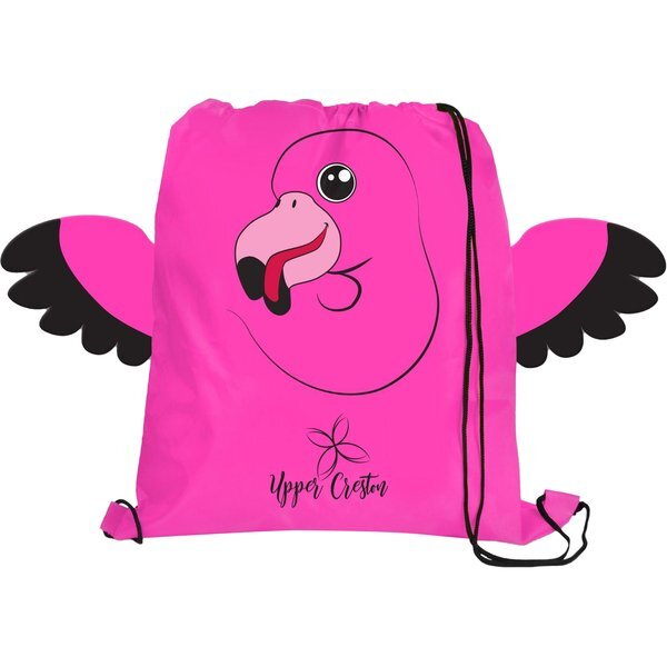 Paws N Claws Polyester Sport Pack - Flamingo