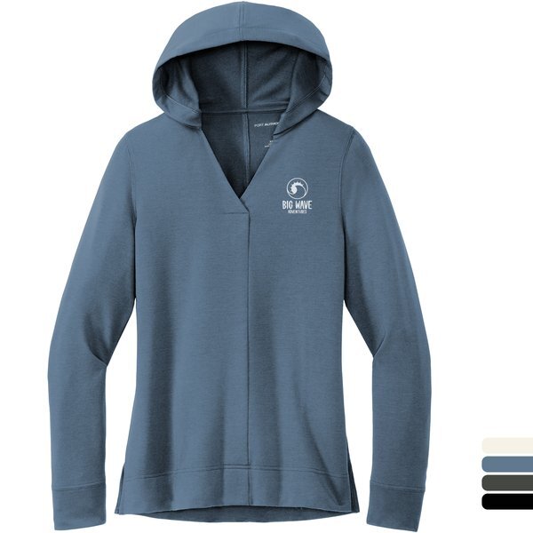 Port Authority® Microterry Pullover Ladies' Hoodie