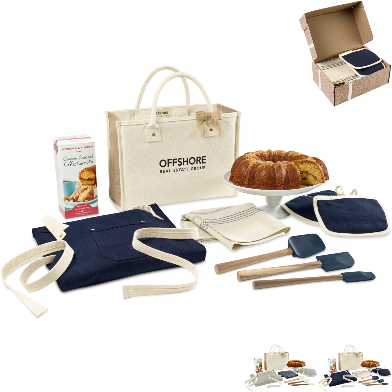 CraftKitchen™ Rectangle Board & Knives Gift Set