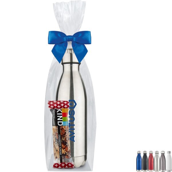 Kind® Cranberry Almond Bar & Vacuum Insulated Bottle Gift Set