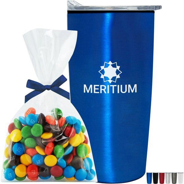 M&M's® Mug Stuffer & Straight Tumbler w/ Plastic Liner Gift Set