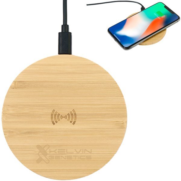Auden Bamboo Qi Certified Wireless Charger