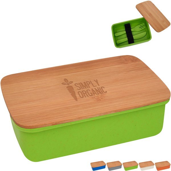 Harvest Lunch Set w/ Bamboo Lid