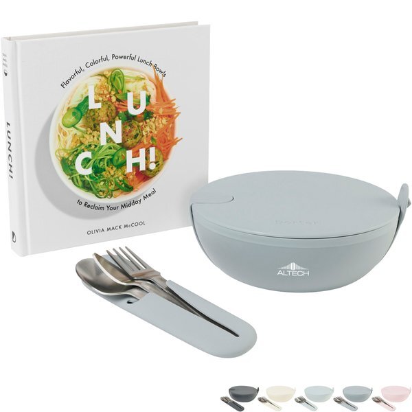 W&P Power Lunch & Book Bundle Gift Set