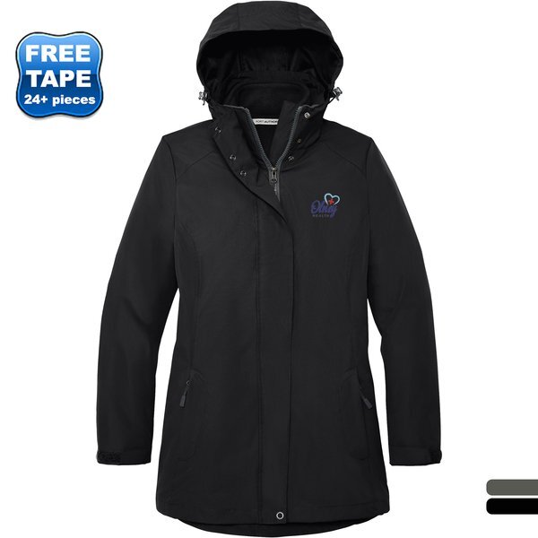 Port Authority® All Weather Polyester 3-in-1 Ladies' Jacket