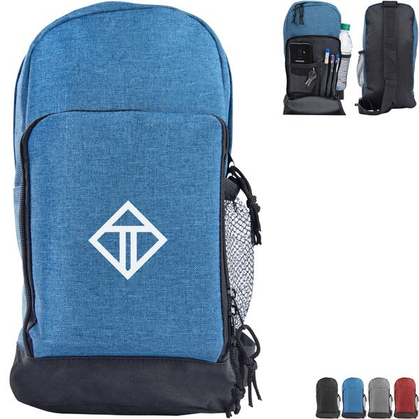 Layover Tablet Polyester Sling Backpack