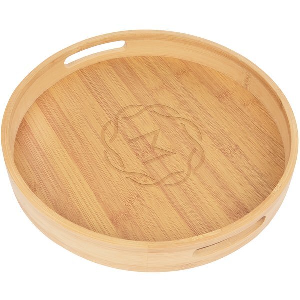 Bamboo Serving Tray w/ Handles