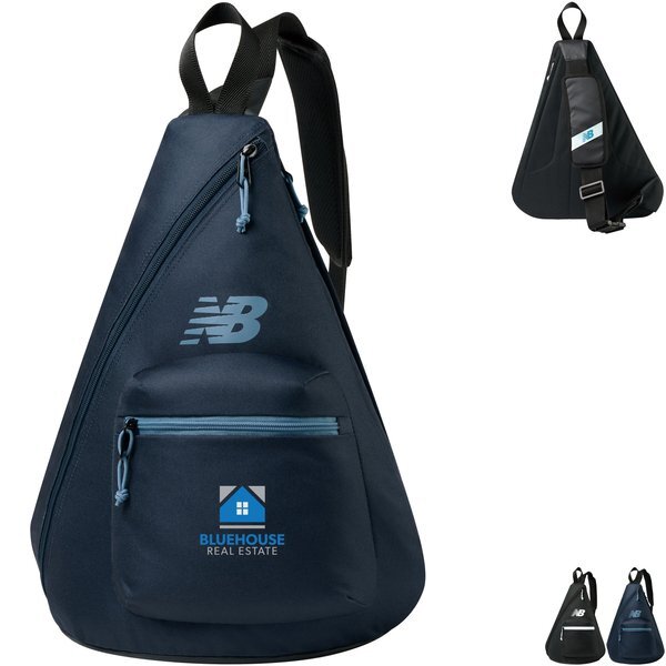 New Balance® Athletics Brushed Polyester LG Sling Bag