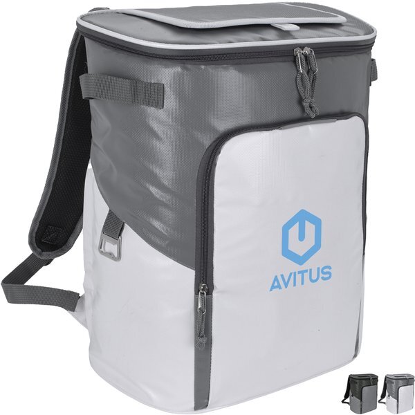 Viking™ Tarpaulin 36-Can Cooler Backpack