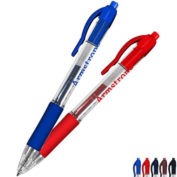 Zebra® Sarasa Dry X-20 Retractable Gel Pen w/ Rubber Grip