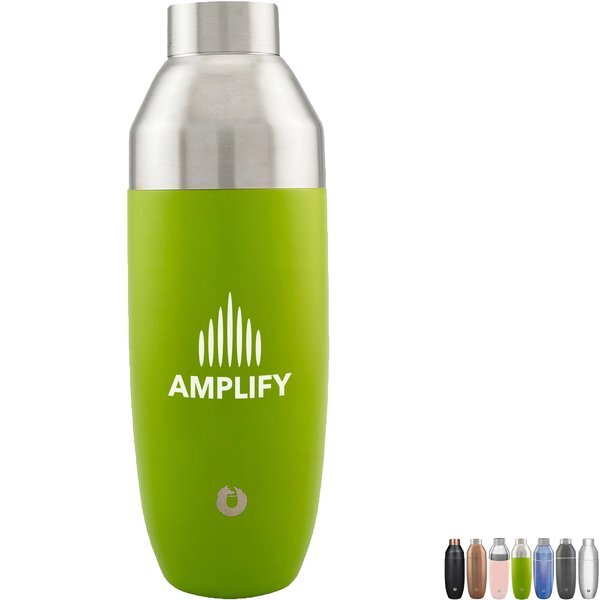 Snowfox® Vacuum Insulated Stainless Steel Cocktail Shaker, 24oz.
