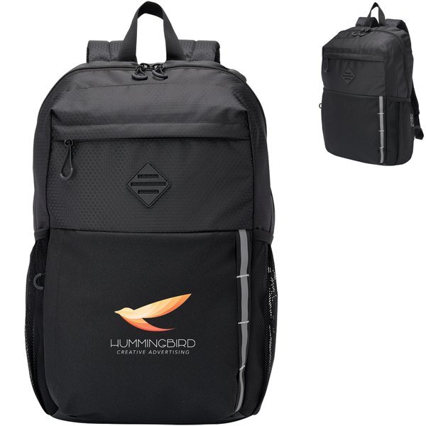 Bainbridge Honeycomb PVC 15" Laptop Backpack