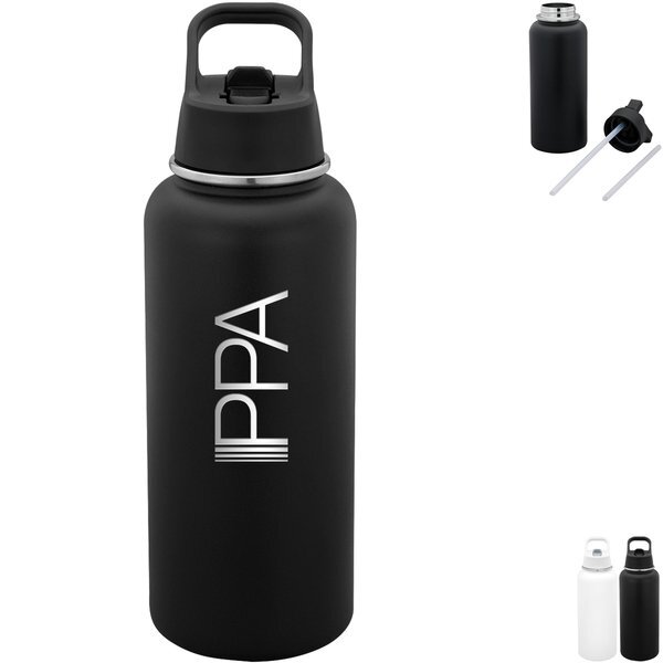 Urban Peak® Portage Vacuum Insulated Flip Straw Water Bottle, 40oz.