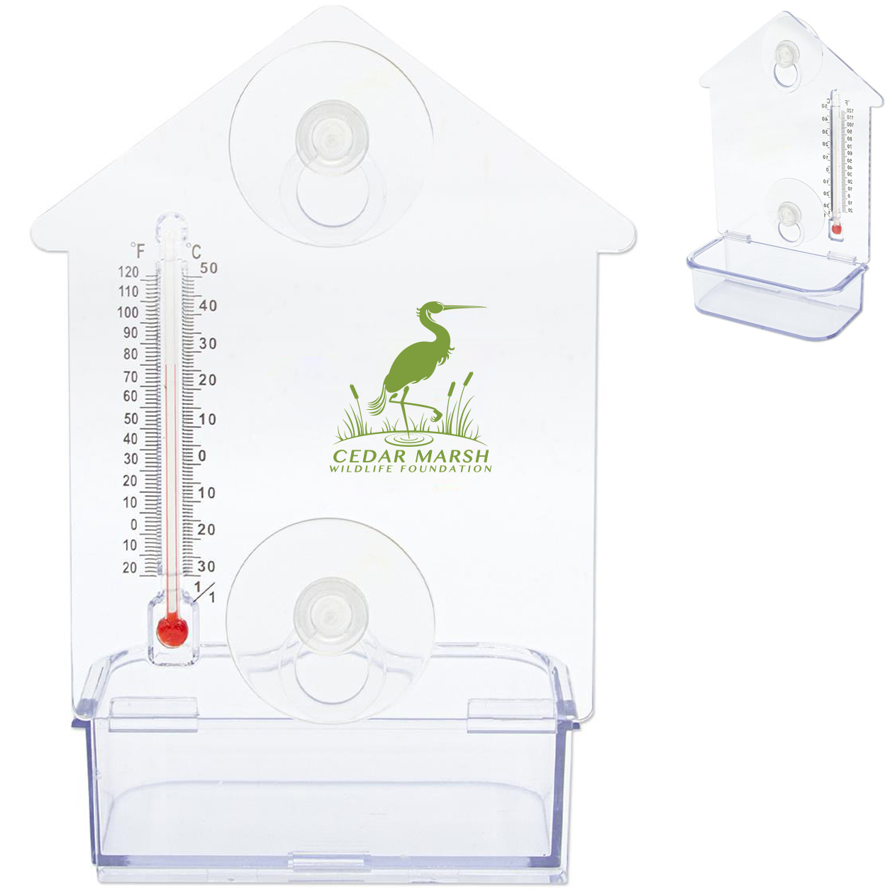 Promotional A5 House Shaped Temperature Gauge Cards Printed with your Logo  at GoPromotional