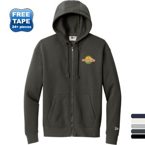 New Era® Heritage Fleece Combed Cotton/Poly Full-Zip Unisex Hoodie New Era® Heritage Fleece Combed Cotton/Poly Full-Zip Unisex Hoodie