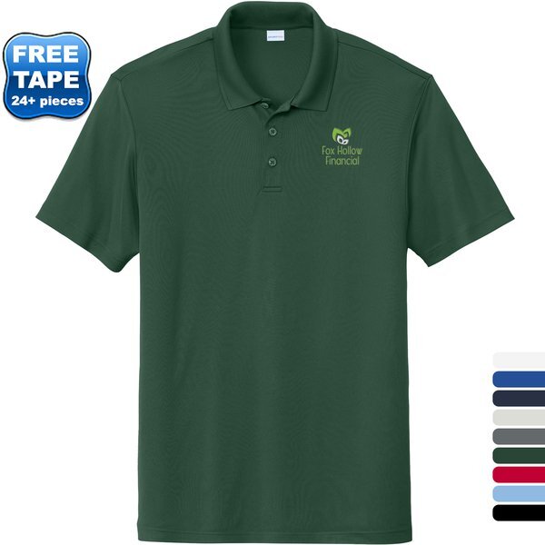 Sport-Tek® PosiCharge® Re-Compete Recycled Polyester Men's Polo
