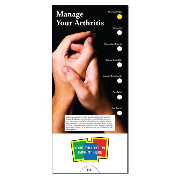 Manage Your Arthritis Slide Chart