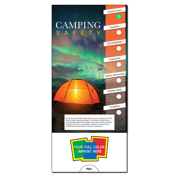 Camping Safety Slide Chart