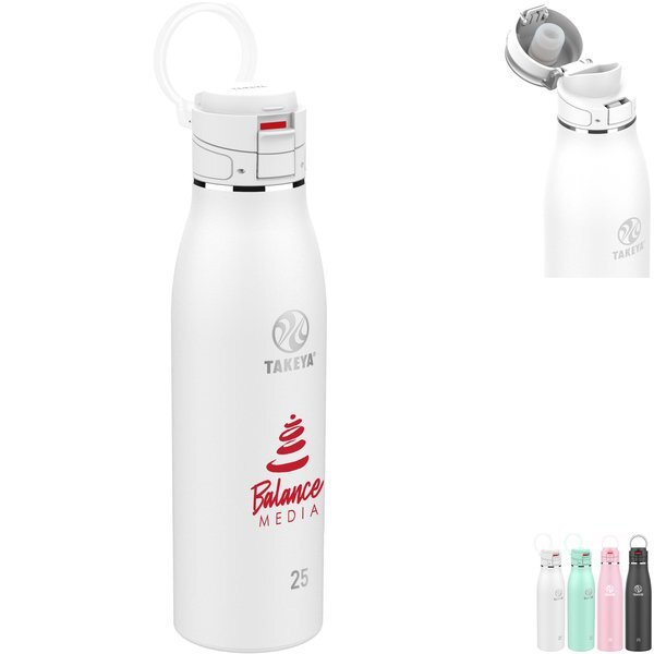 Takeya® Traveler Vacuum Insulated Bottle, 25oz.