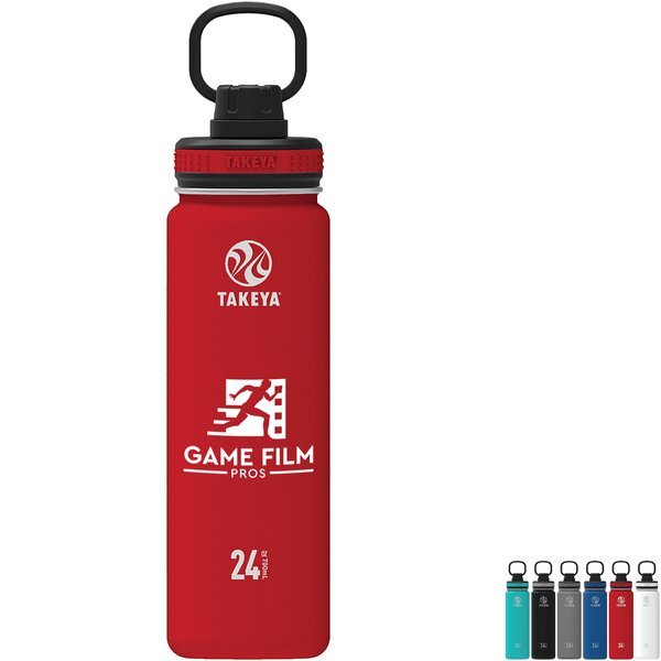 Takeya® Vacuum Insulated Stainless Steel Bottle, 24oz.
