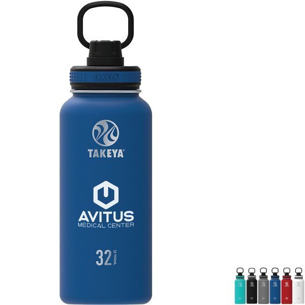 Takeya® Vacuum Insulated Stainless Steel Bottle, 32oz.