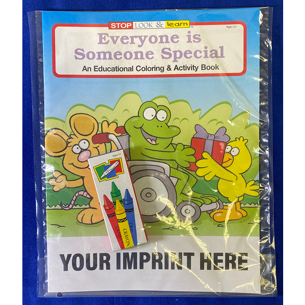 Everyone Is Someone Special Coloring Book Fun Pack