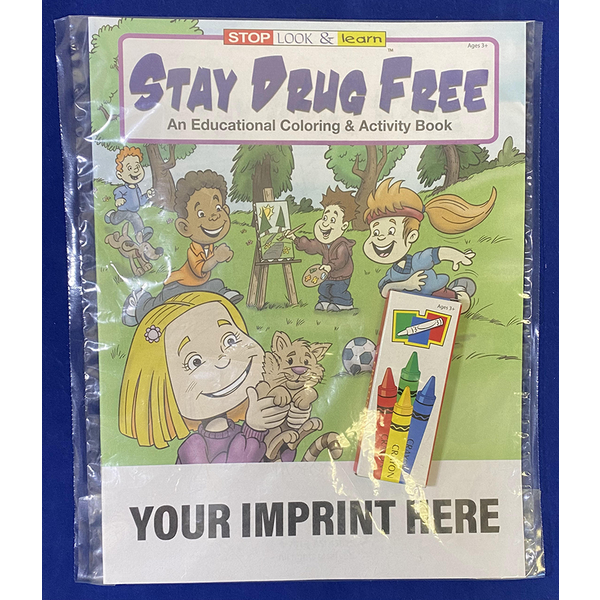 Stay Drug Free Coloring Book Fun Pack