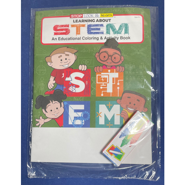 Learning About STEM Coloring Book Fun Pack