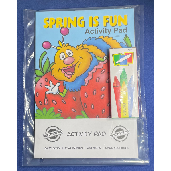 Spring Is Fun Activity Pad Fun Pack
