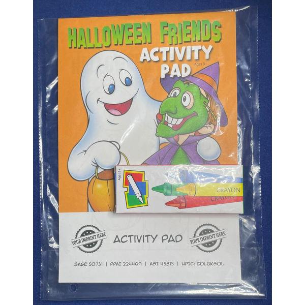 Halloween Friends Activity Pad Fun Pack