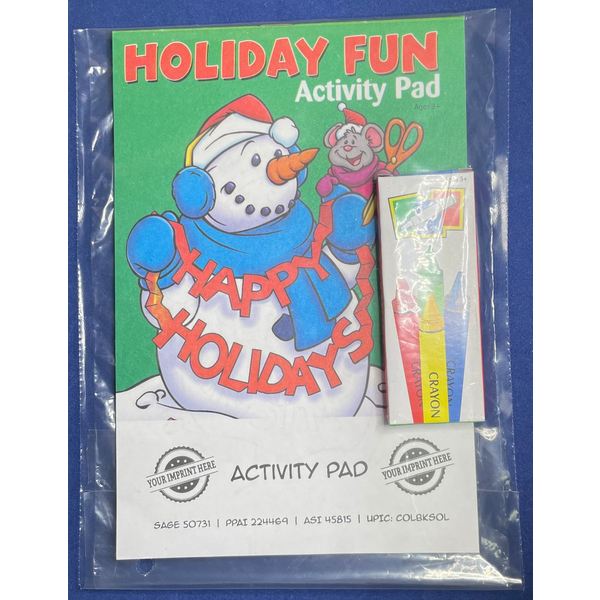 Holiday Fun Activity Pad Fun Pack