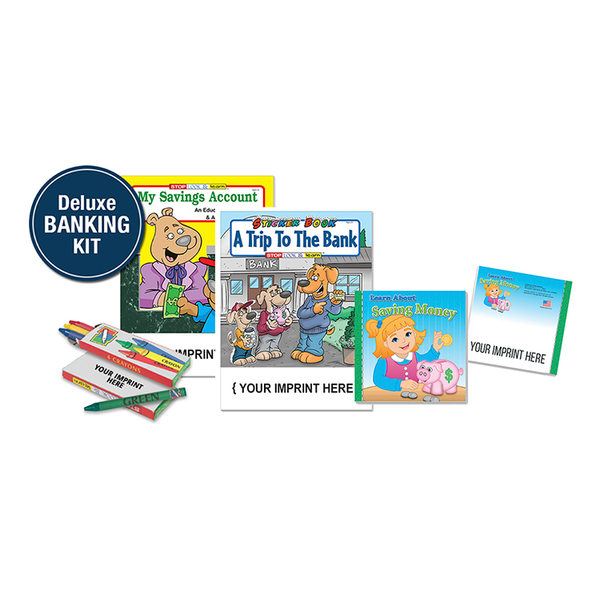Deluxe Banking Coloring & Activity Kit