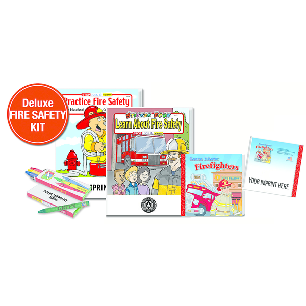 Deluxe Fire Safety Coloring & Activity Kit